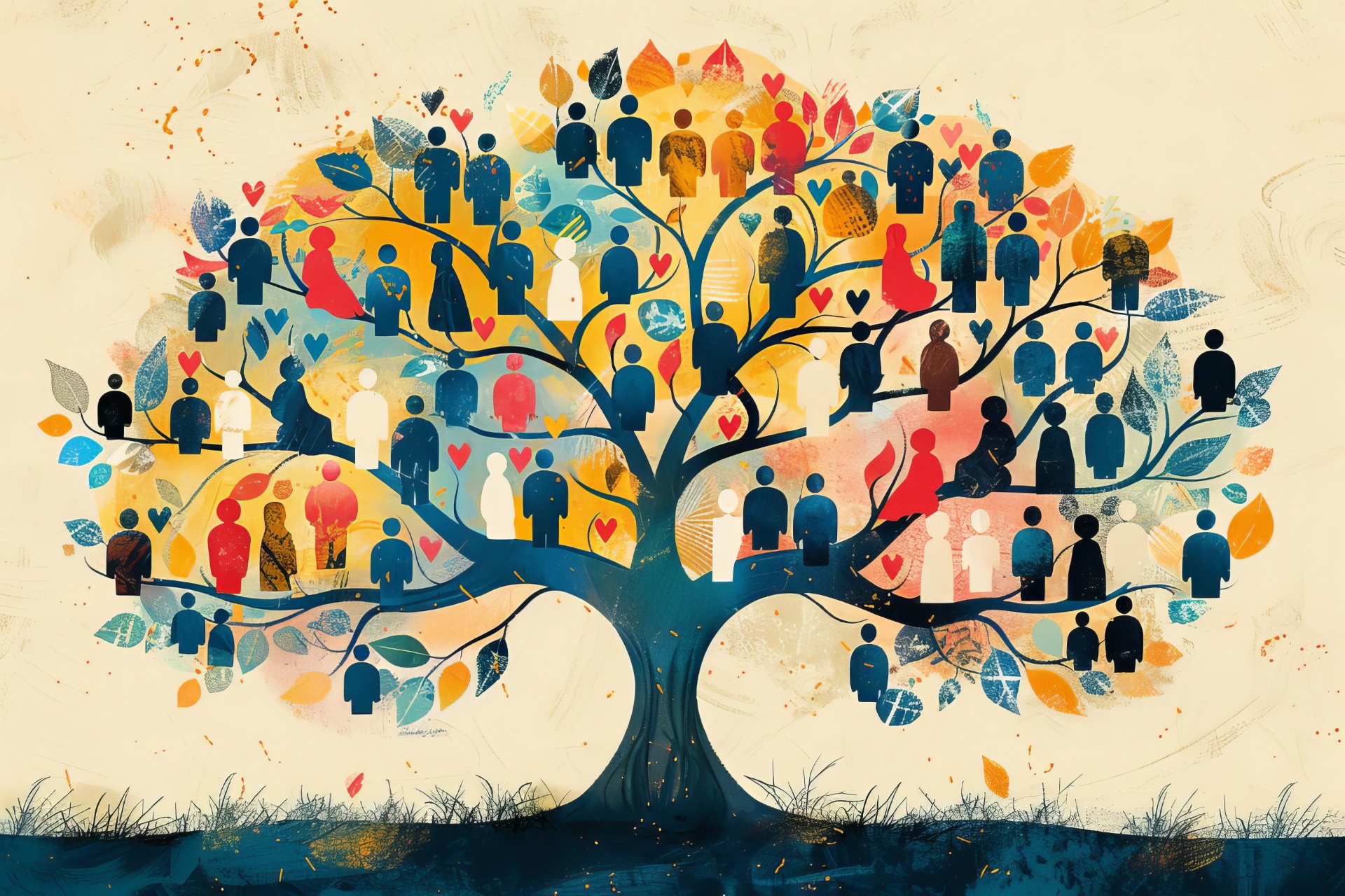 Een andere kleur in het familiesysteem